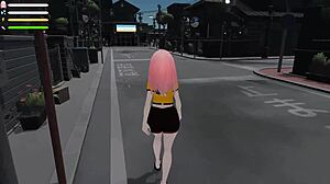 Roxanne Continues Exhibitionist Adventures In Kyonyuu Fantasy