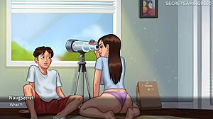 stepsister curious about brother's interests