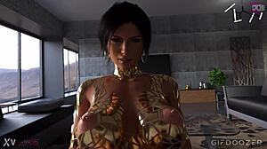 Shoplifter Punished: Strip-Searched, Rimmed, and Creampied by Brutal Guard