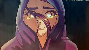 Cheating wife sucks vampire huge cock in halloween special.