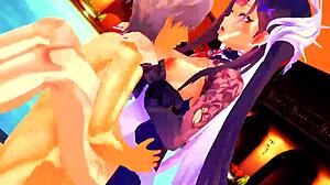 Feeling intense pleasure in hysilens hardcore scene