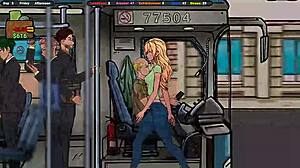 The client asked jane to bend over for a touch through her panties