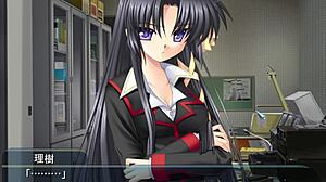 Kurugaya Yuiko's explosive h-scene in Little Busters!
