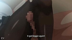 Which hentai is this with costumes and pantyhose? 😏