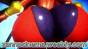 Breast Expansion Animation