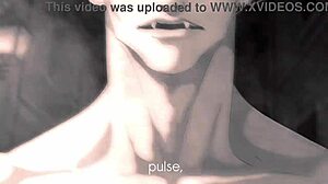 Cheating wife sucks vampire huge cock in halloween special.