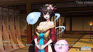 ep17 manari encounters samurai fiend in half-demon shinobi