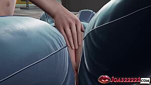 Hot Anime Girl In Latex Wet Pussy Fingering And Pussy Licking Squirt?