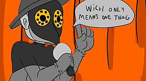 enf parody animation... naked orgasm hits hard