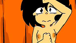 enf parody animation... naked orgasm hits hard