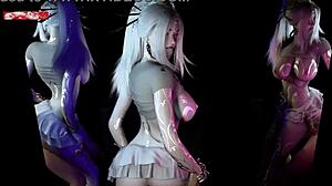 Goddess Temple Of The Bigtit Oracle - 3d Animation Hentai