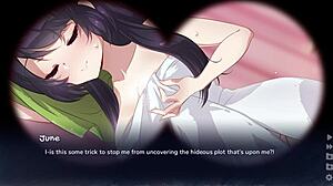 chasing tails a promise in the snow voyeur scene