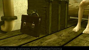 Young Man Passionately Fucks Cute Prostitute in Art of Love