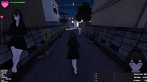 Manaka Flashes In Residential Area Uncensored