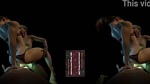 Harley Quinn and Alexa Bliss in Wild DP!