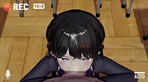 J'adore session fellation hentai 3D