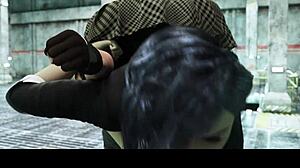 Sexy Upskirt Girl Figure 4 Domination