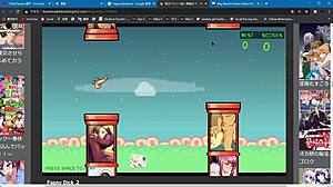 Хентай флаш игра Fappy Dick 2