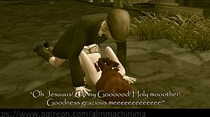 Young Stud Ravishes Cute Street Prostitute in Rough Missionary Thrusts