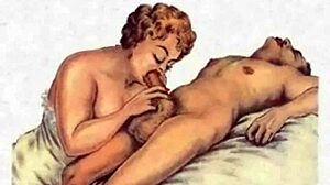 Vintage Erotic Drawings With Bold Imagery