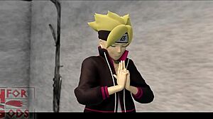 Uzumaki Family Bonds in Steamy Hinata Shower Hentai