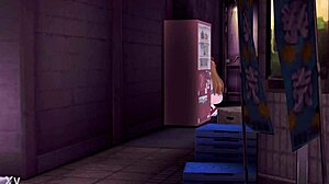 Asukaがビッグブラックコックをカジュアルに吸う