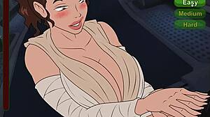 Star Wars Moans Awaken with Intense Titjob Action!