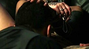 Does dominated goth babe have intense squirting orgasm?