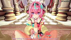 Varessa Engages in Intense POV Fucking Amid Genshin Impact Fantasy Scenes