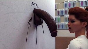 Anime cuckold movie unfolds in everyday 3D scenes