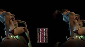 Harley Quinn and Alexa Bliss in Wild DP!