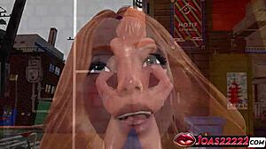 Redhead Angel Athena 3d Hentai - Side Pose Fuck With Close-Up Pussy Views Gloryhole Big Ass Fuck And Standing Squeeze Fuck Ending With Creampie