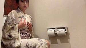 浴衣姿でオナニー。えっち 私のオナニーで勃起したら嬉しい。