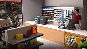 I meet the busty blonde stepsister Eve in her sexy swimsuit, feeling the summer scent