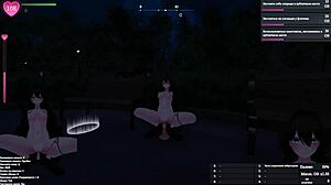 i impale dildo park public old man watches exhibitionism game