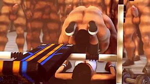 Elizabeth saa kovan hardcore-panot SFM Rule 34 Seven Deadly Sins