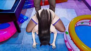 mi esposa rides sucks big cocks creampie facial cowgirl anal