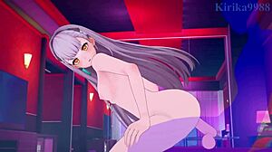 Centaureissi and Tololo pound each other with creampie climaxes in Girls Frontline 2 Exilium hentai