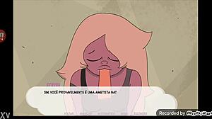 Amethyst's game hentai blowjob is insanely hot 💦🍆
