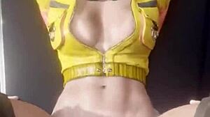 Tight bald pussy rides huge cock! anime big tits bounce missionary comp