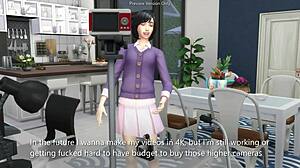how my girlfriend films her steamy scenes in sims 4 animation