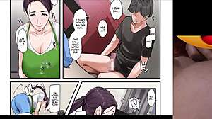 a mature housewife welcomes her unemployed stepson home again for intimate fun