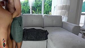 muscular couple double fists huge pussy lips to explosive orgasms