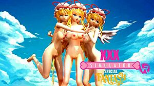 Yukari's Elf Pussy Ravaged by Dragon Monster in Fantasy VR Game