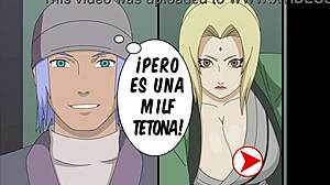 Tsunade's Big Tits Bounce on Interracial Monster Cock Until Cum Explosion!