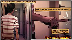 busty spanish professor catches hot teacher in tufos hentai comics