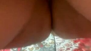 Thick ebony anime milf wife hides sundress cum secrets underneath both thighs