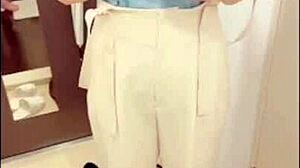 coming home to maria’s cute lingerie and pale body gets stripped fast for fun 😏 japanese amateur vibes