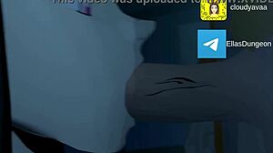 Hey, check out Nezuko deepthroating Zenitsu in this steamy Demon Slayer hentai!