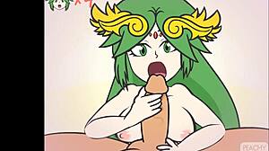 Super Smash Girls Titfuck Palutena by Peachypop34 Leaves Me Breathless!